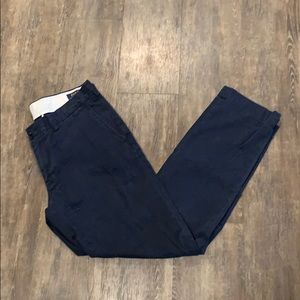 Navy Polo Ralph Lauren Slim Fit Dress Pants